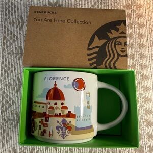 Starbucks Florence Italy You Are Here Series Coffee Mug 14oz
